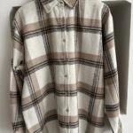 KARELİ PAMUK ODUNCU GÖMLEK - BEJ