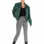 KAŞE BOMBER CEKET - YEŞİL