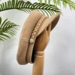 KAŞE KAPTAN ŞAPKA - CAMEL