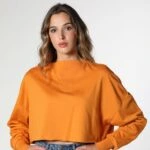 KESİK BEL SWEAT - CAMEL