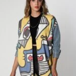 KOL JEAN DİJİTAL BASKI HIRKA - SARI