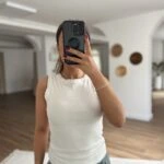 KONTRAST DETAY KOLSUZ VİSKON ATLET - EKRU