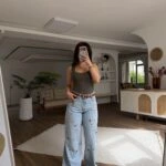 KUŞGÖZÜ DETAY PALAZZO JEAN - MAVİ