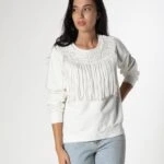 MAKROME SWEAT - EKRU