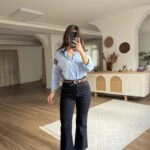 MARKA MODEL ORJİNAL PAÇA FLARE JEAN - KOYU LACİVERT