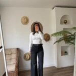 MASSİ YÜKSEK BEL ORJİNAL PAÇA WİDELEG JEAN - ANTRASİT