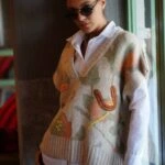 NAKIŞ ÖRGÜ DESEN GÖMLEK SÜVETER SALAŞ TAKIM - TAŞ MİNT