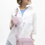 NANO BENETTON ÇAPRAZ ÇANTA - LİLA