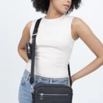 NANO BENETTON ÇAPRAZ ÇANTA - SİYAH