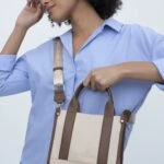 NANO EL ÇANTASI - BEJ- KAHVE