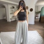 ÖN ARKA PİLİ ŞALVAR MODAL MODAL EŞOFMAN - GRİ