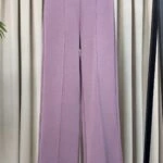 ÖN DİKİŞ BOL PAÇA MODAL EŞOFMAN - GÜL KURUSU