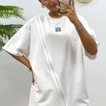 ÖN FERMUARLI WE YOUR SELF PAMUK TİŞÖRT - EKRU