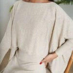 PANÇO MODEL TRİKO ÇAN ETEK TRİKO TAKIM - BEJ