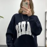 PARİS BİSİKLET YAKA SWEAT - LACİVERT