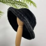 PELUŞ BALIKÇI FÖTER - SİYAH