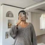 PİKE V YAKA SALAŞ TRİKO - GRİ