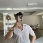 POLO V YAKA İNCE TRİKO BLUZ - BEJ