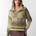 POLO YAKA FERMUARLI KAZAK - VİZON