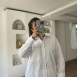 SALAŞ BASİC PAMUK GÖMLEK - BEYAZ