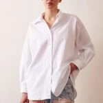 SALAŞ VİSKON KETEN GÖMLEK - BEYAZ