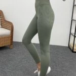 ŞARDONLU KAŞKORSELİ TAYT - ÇAĞLA YEŞİLİ