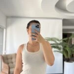 SERPME TAŞ U YAKA FİTİLLİ PAMUK ATLET - EKRU