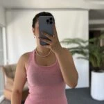 SERPME TAŞ U YAKA FİTİLLİ PAMUK ATLET - ŞEKER PEMBE