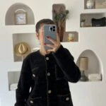 SİMLİ CEPLİ KENAR BİYE ŞERİTLİ YUMOŞ HIRKA - SİYAH