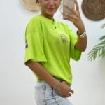 SIRT HARWARD BASKI SALAŞ TİŞÖRT - YEŞİL