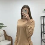 SIRT NATURE YAZI SWEAT - SÜTLÜ KAHVE