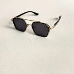 SİYAH CAM GOLD SİYAH ÇERÇEVE GÖZLÜK - SİYAH