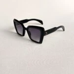 SİYAH CAM SİYAH ÇERÇEVE GÖZLÜK - SİYAH