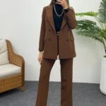 STAR KRUVAZE CEKET TAKIM - KAHVE