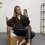 ÖRGÜLÜ HIRKA - SÜTLÜ KAHVE