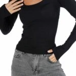 U YAKA BADY TRİKO - SİYAH