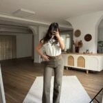 YIKAMALI KESİK PAÇA PALAZZO JEAN - HAKİ