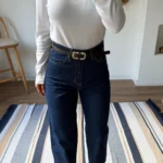 YÜKSEK BEL RELAX BALON JEAN - LACİVERT